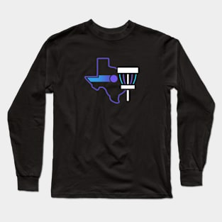 Texas Disc Golf - Teal Blend Long Sleeve T-Shirt